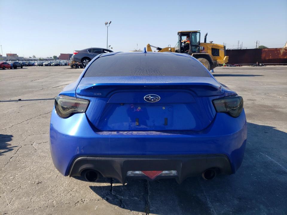 2016 Subaru Brz VIN JF1ZCAC11G8602612 COPART salvage auction — FRONT END, Ca - Salvage Certificate, sold $3,000 on 2026-07-15 (photo 6)
