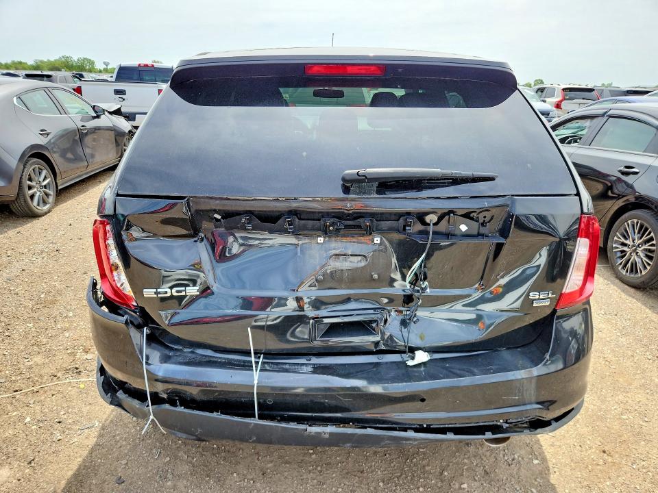 2013 Ford Edge VIN 2FMDK4JC4DBC28742 COPART salvage auction — REAR END, Il - Salvage Certificate, sold $625 on 2026-07-09 (photo 6)