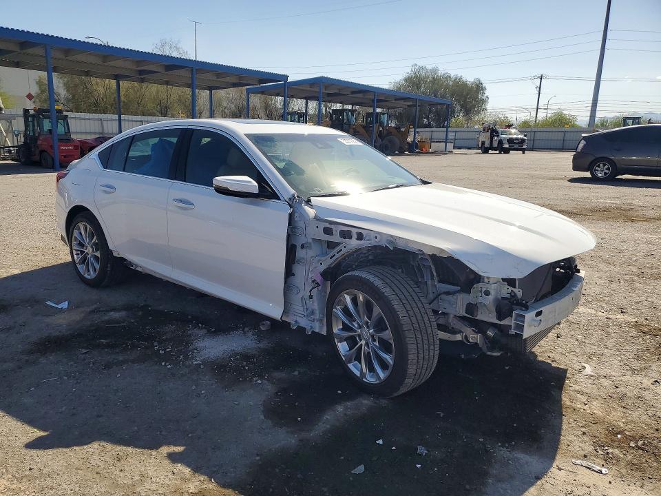 2021 Cadillac Ct5 VIN 1G6DN5RK3M0113986 COPART salvage auction — FRONT END, Nv - Salvage Title, sold $10,200 on 2026-07-02 (photo 4)