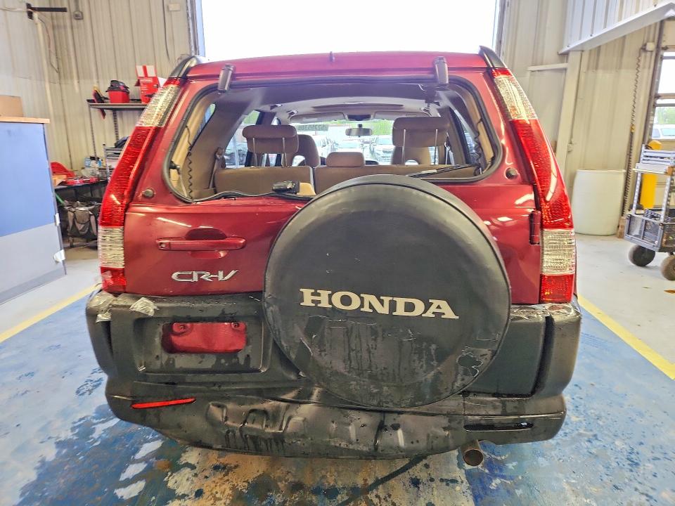 2006 Honda Cr-v VIN JHLRD788X6C052924 COPART salvage auction — REAR END, IN - CERTIFICATE OF TITLE, sold $1,300 on 2026-07-13 (photo 6)
