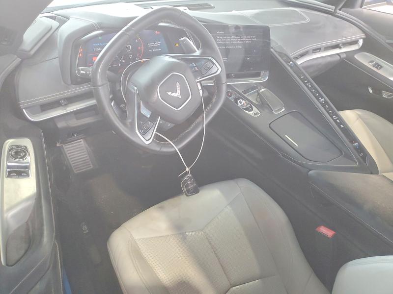 2022 Chevrolet Corvette stingray VIN 1G1YA2D41N5109109 COPART salvage auction — SIDE, TX - CERTIFICATE OF TITLE, sold $28,000 on 2026-07-30 (photo 8)