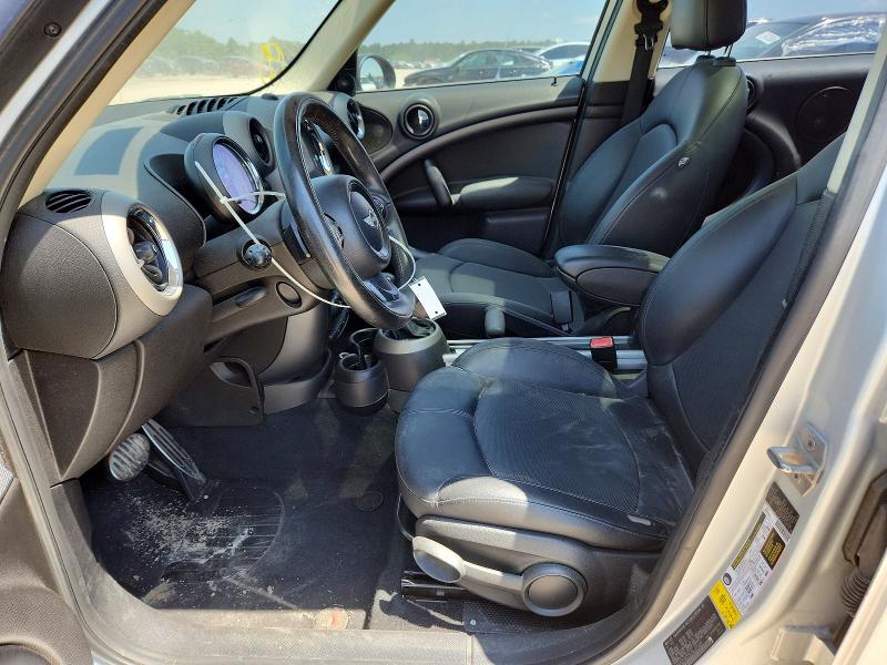2012 Mini VIN WMWZC3C55CWL87408 COPART salvage auction — FRONT END, Tx - Salvage Vehicle Title, sold $1,100 on 2026-07-17 (photo 7)
