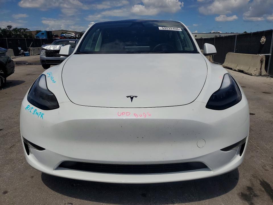 2024 Tesla VIN 7SAYGDEE4RA257574 COPART salvage auction — SIDE, Fl - Certificate Of Destruction, sold $15,300 on 2026-07-09 (photo 5)