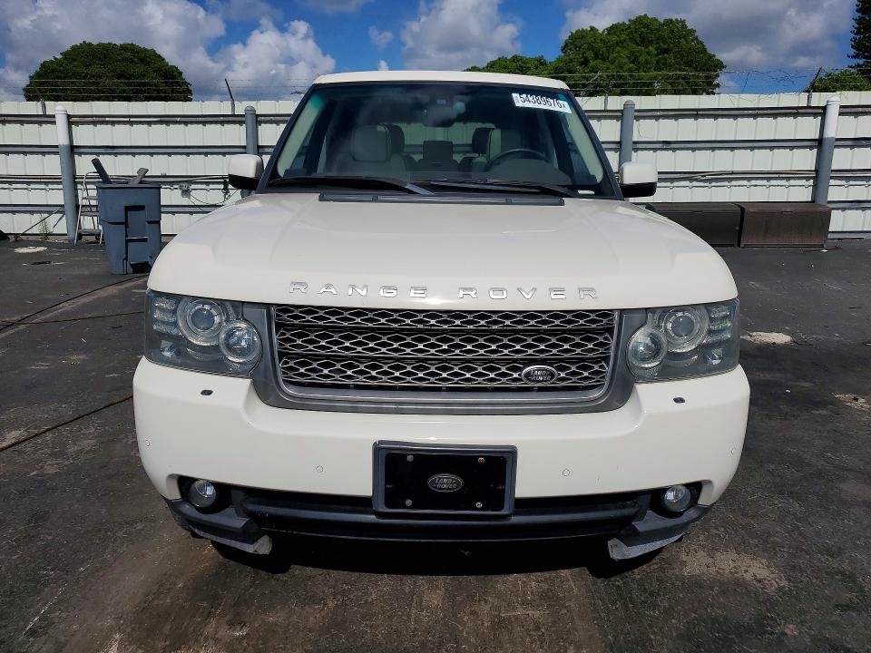 2010 Land rover RANGE ROVER VIN SALMF1D43AA308075 COPART salvage auction — MECHANICAL, Fl - Certificate Of Title, sold $900 on 2026-07-29 (photo 5)