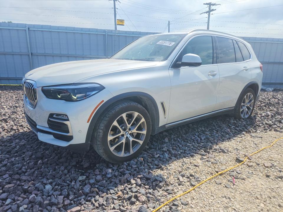 2019 BMW VIN 5UXCR6C57KLL51808 COPART salvage auction — HAIL, Mo - Salvage Certificate Of Title, sold $100 on 2026-07-29 (photo 1)