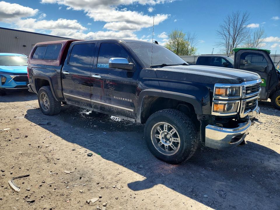 2014 Chevrolet Silverado VIN 3GCUKSECXEG158441 COPART salvage auction — FRONT END, Mi - Certificate Of Title, sold $3,050 on 2026-07-06 (photo 4)