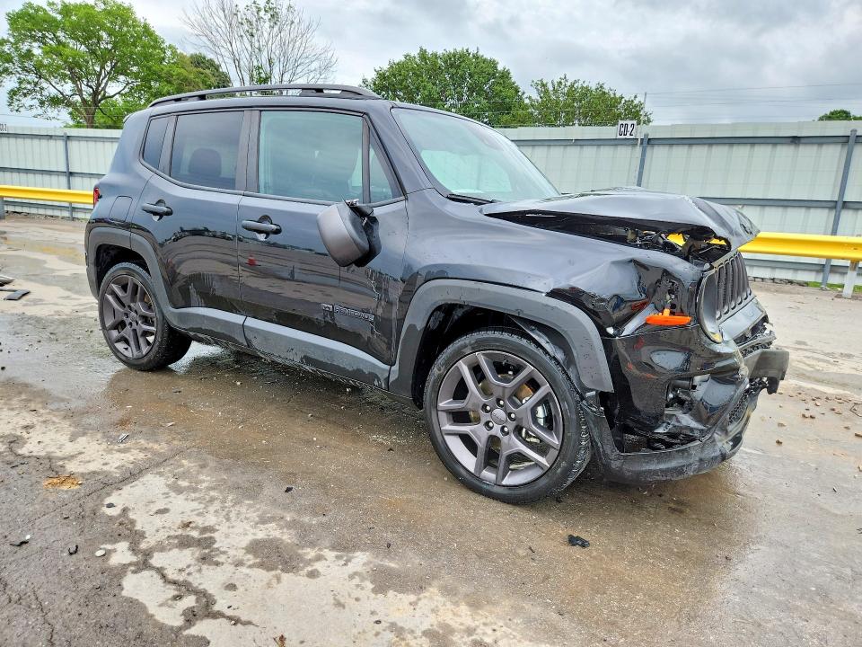 2021 Jeep VIN ZACNJCBB7MPN16422 COPART salvage auction — FRONT END, Tn - Salvage Certificate, sold $1,500 on 2026-07-06 (photo 4)