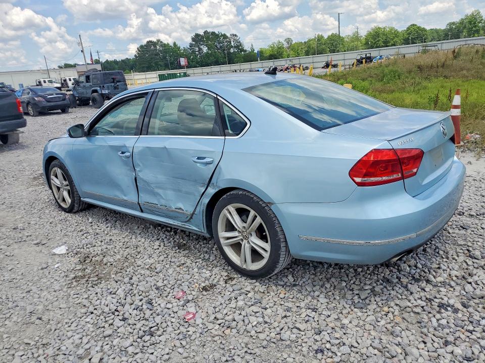 2013 Volkswagen Passat VIN 1VWCM7A39DC134767 COPART salvage auction — SIDE, FL - CERTIFICATE OF DESTRUCTION, sold $750 on 2026-07-02 (photo 2)