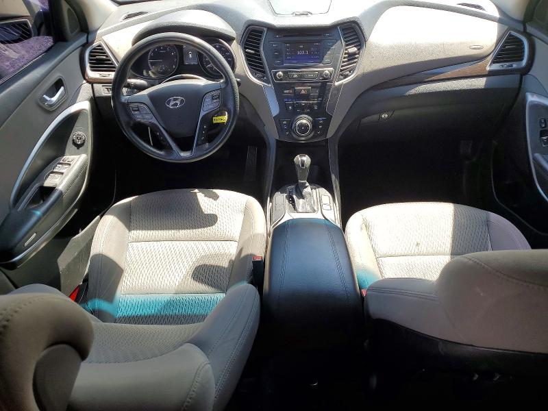 2018 Hyundai VIN 5XYZT3LB7JG568142 COPART salvage auction — REAR END, Ca - Salvage Certificate, sold $2,950 on 2026-07-15 (photo 8)