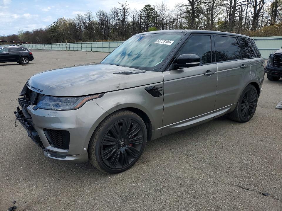 2018 Land rover Range rover sport VIN SALWV2SV7JA808639 COPART salvage auction — FRONT END, NY - MV-907A SALVAGE CERTIFICATE, sold $10,100 on 2026-07-16 (photo 1)