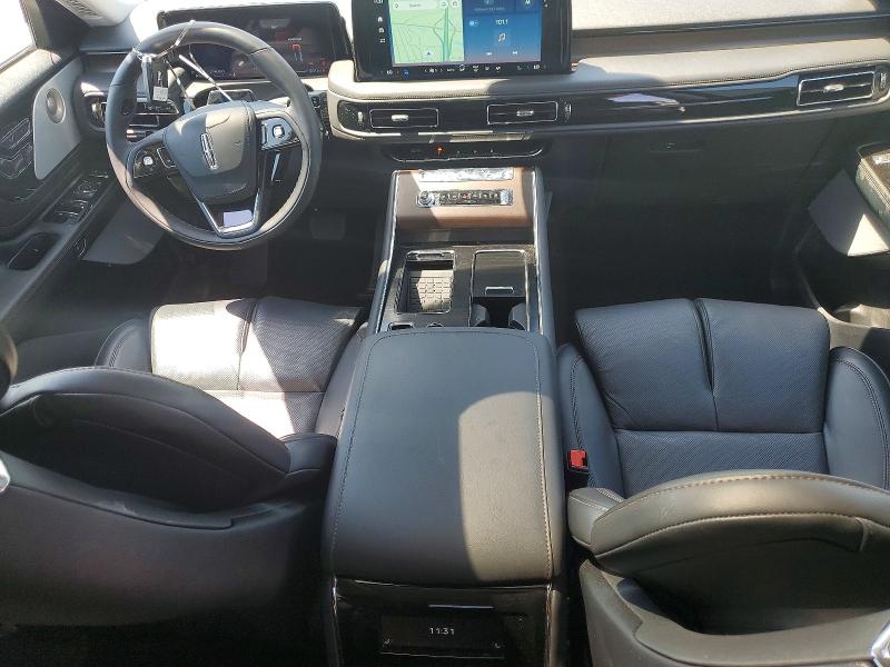 2025 Lincoln Aviator VIN 5LM5J7XC8SGL13277 COPART salvage auction — REAR END, Nc - Salvage Certificate Of Title, sold $13,300 on 2026-07-21 (photo 8)