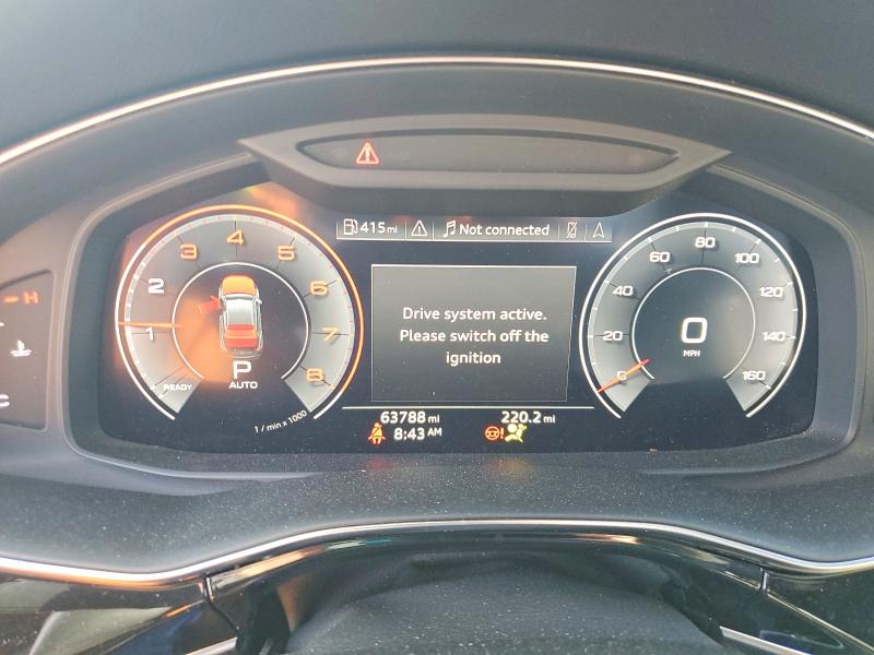 2020 Audi VIN WA1EVAF19LD017416 COPART salvage auction — REAR END, Co - Public - Salvage Title, sold $19,400 on 2026-07-30 (photo 9)