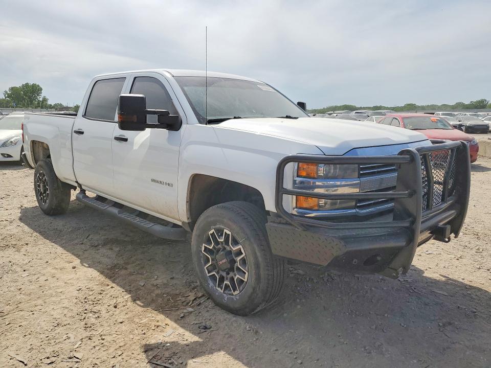 2017 Chevrolet Silverado VIN 1GC1KUEG7HF207991 COPART salvage auction — HAIL, Ks - Cert Of Title-Salvage, sold $11,200 on 2026-07-09 (photo 4)
