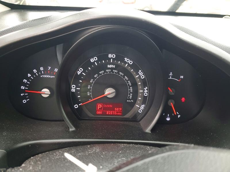 2013 Kia VIN KNDPB3A28D7505601 COPART salvage auction — FRONT END, Il - Salvage Certificate, sold $2,950 on 2026-07-09 (photo 9)