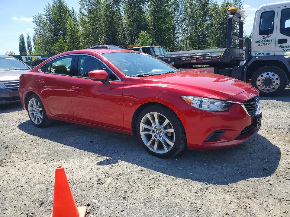 2017 Mazda 6 VIN JM1GL1V59H1155779 COPART salvage auction — FRONT END, WA - BILL OF SALE, sold $3,700 on 2026-07-20 (photo 4)