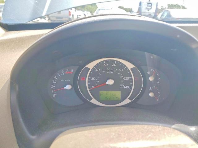 2007 Hyundai Tucson VIN KM8JN72D17U635774 COPART salvage auction — FRONT END, Or - Salvage Title Certificate, sold $450 on 2026-07-06 (photo 9)