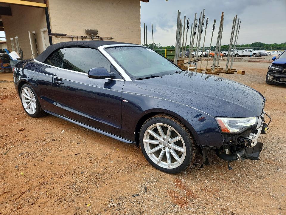 2015 Audi A5 VIN WAUMFAFH4FN009702 COPART salvage auction — FRONT END, AL - CERT OF TITLE-SALVAGE TITLE, sold $1,150 on 2026-07-08 (photo 4)