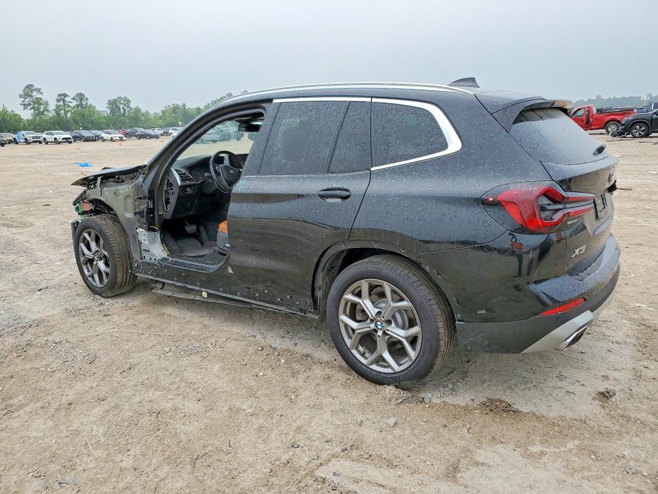 2023 BMW X3 VIN 5UX53DP09P9S17223 COPART salvage auction — FRONT END, Tx - Salvage Vehicle Title, sold $15,100 on 2026-07-10 (photo 2)