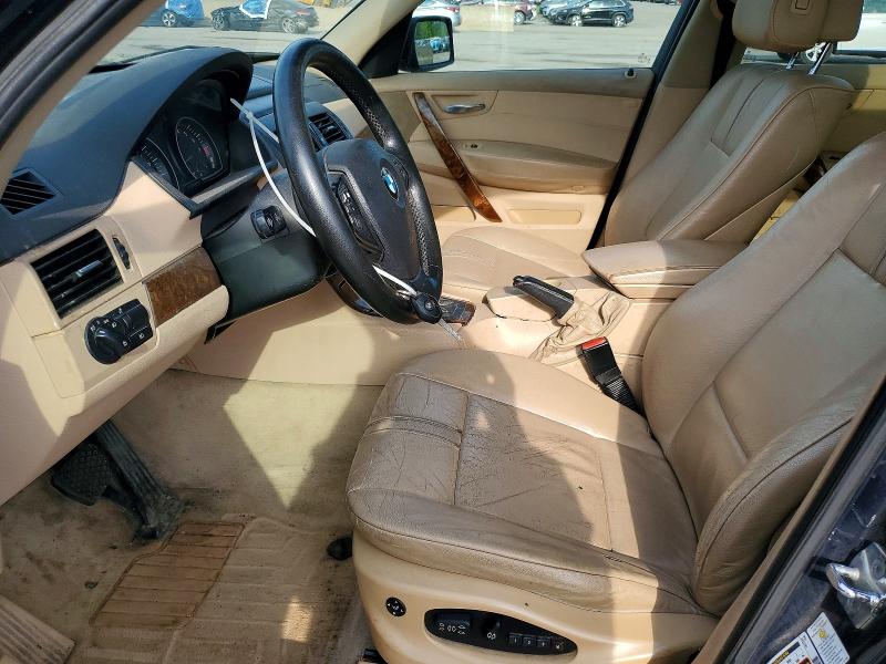 2008 BMW X3 VIN WBXPC93498WJ17208 COPART salvage auction — FRONT END, NY - MV-907A SALVAGE CERTIFICATE, sold $325 on 2026-07-14 (photo 7)