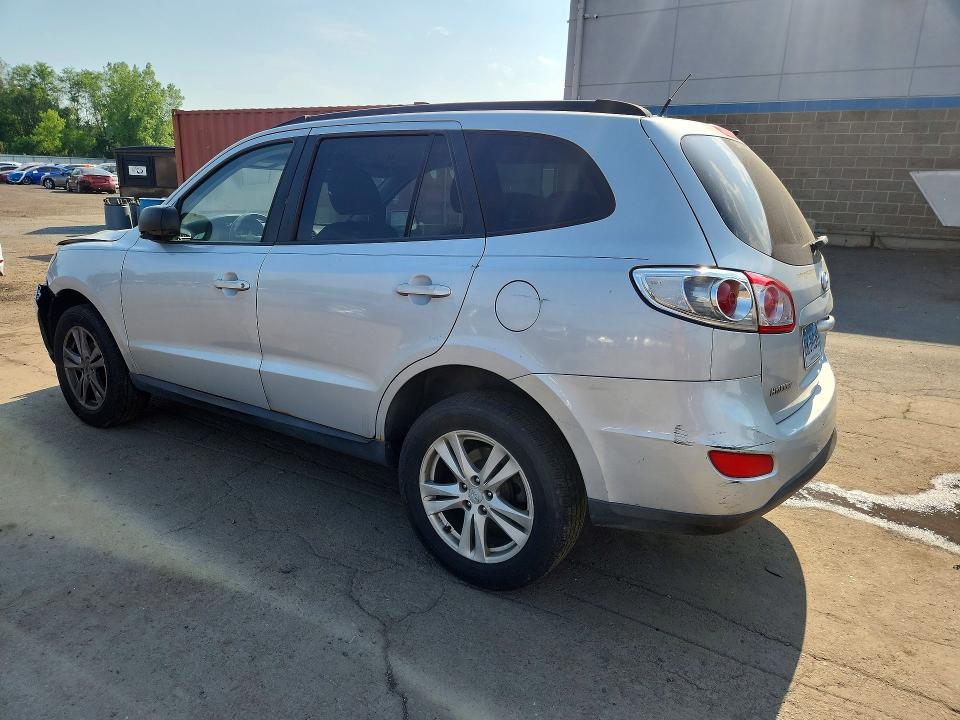 2010 Hyundai Santa fe VIN 5NMSGDAB6AH416566 COPART salvage auction — FRONT END, CT - CERT OF TITLE-SALVAGE, sold $900 on 2026-07-02 (photo 2)
