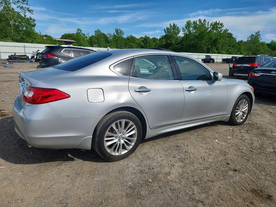 2012 Infiniti M VIN JN1BY1AR7CM394116 COPART salvage auction — FRONT END, Ma - Cert Of Title-Reconstrctd Coll, sold $1,100 on 2026-07-15 (photo 3)
