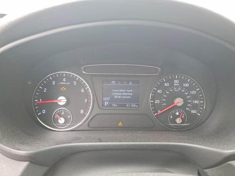 2019 Kia Sorento VIN 5XYPG4A57KG603567 COPART salvage auction — REAR END, AL - CERT OF TITLE-SALVAGE TITLE, sold $4,100 on 2026-07-30 (photo 9)