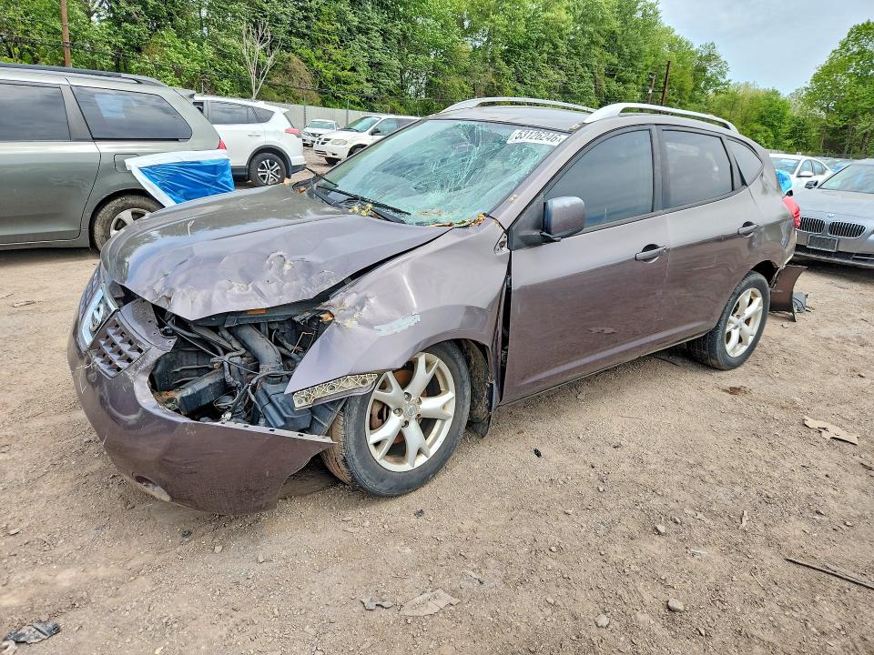 2009 Nissan Rogue VIN JN8AS58VX9W444108 COPART salvage auction — ALL OVER, Pa - Certificate Of Salvage, sold $400 on 2026-07-20 (photo 1)