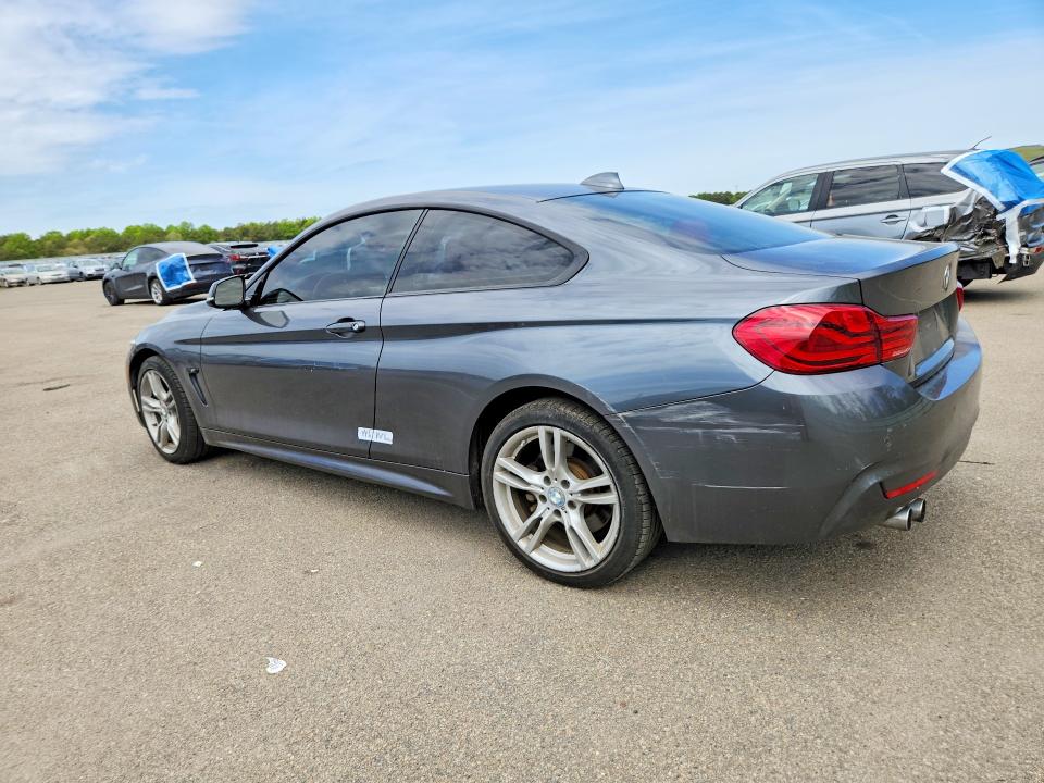 2018 BMW 4er VIN WBA4W5C58JAA66926 COPART salvage auction — WATER/FLOOD, Ny - Mv907A-Flood Salvage, sold $4,100 on 2026-07-13 (photo 2)