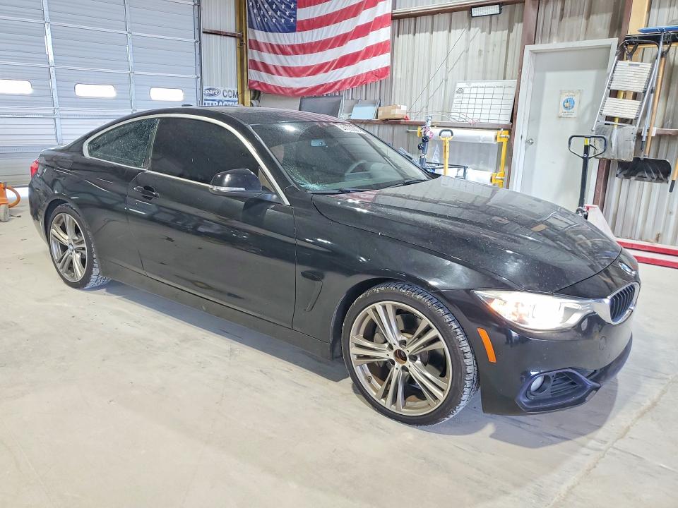 2017 BMW 4er VIN WBA4P1C5XHK522612 COPART salvage auction — HAIL, Mo - Certificate Of Title, sold $11,800 on 2026-08-03 (photo 4)