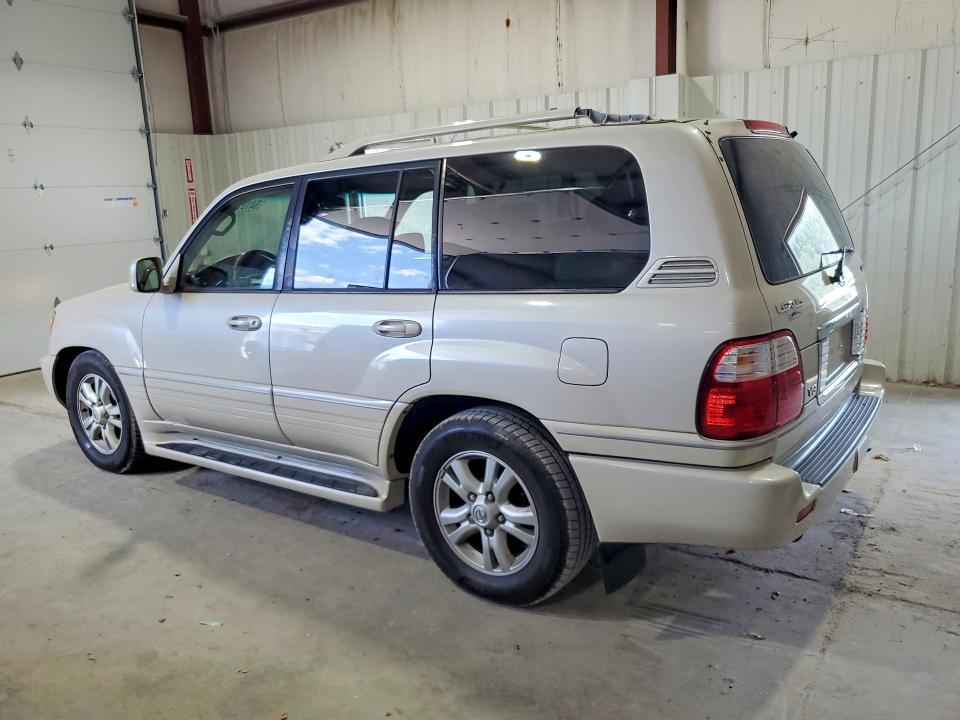 2004 Lexus Lx 470 VIN JTJHT00W643546804 COPART salvage auction — FRONT END, Wv - Certificate Of Title (P), sold $7,000 on 2026-07-27 (photo 2)