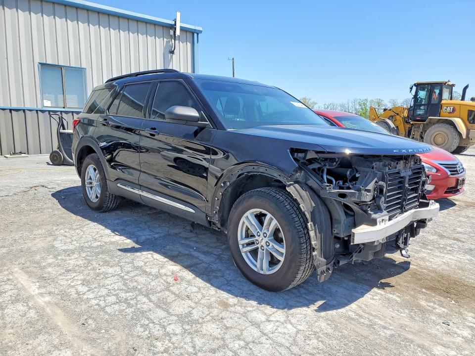 2021 Ford Explorer VIN 1FMSK8DH2MGA22883 COPART salvage auction — FRONT END, Va - Cert Of Title - Salvage, sold $5,900 on 2026-07-02 (photo 4)