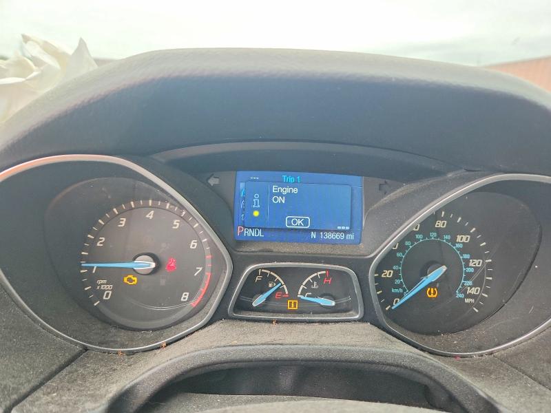2014 Ford Focus VIN 1FADP3F2XEL335866 COPART salvage auction — FRONT END, In - Cert Of Title-Salvage Title, sold $775 on 2026-07-02 (photo 9)