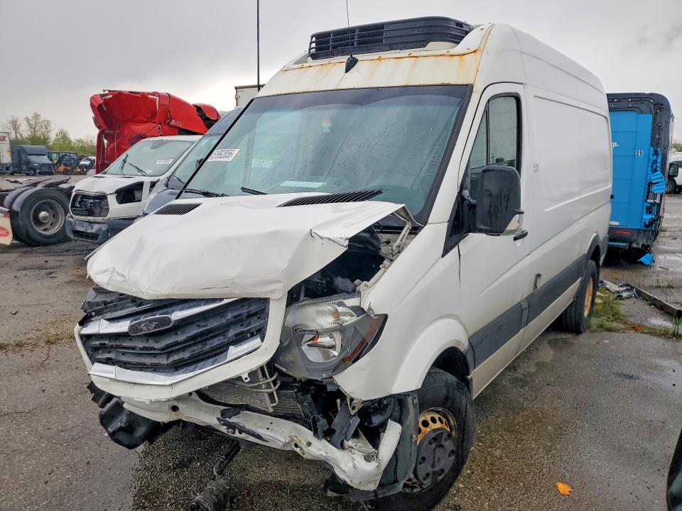 2017 Freightliner Sprinr3500 VIN WDYPF0CD7HP387973 COPART salvage auction — FRONT END, MI - CERTIFICATE OF TITLE, sold $150 on 2026-07-27 (photo 1)