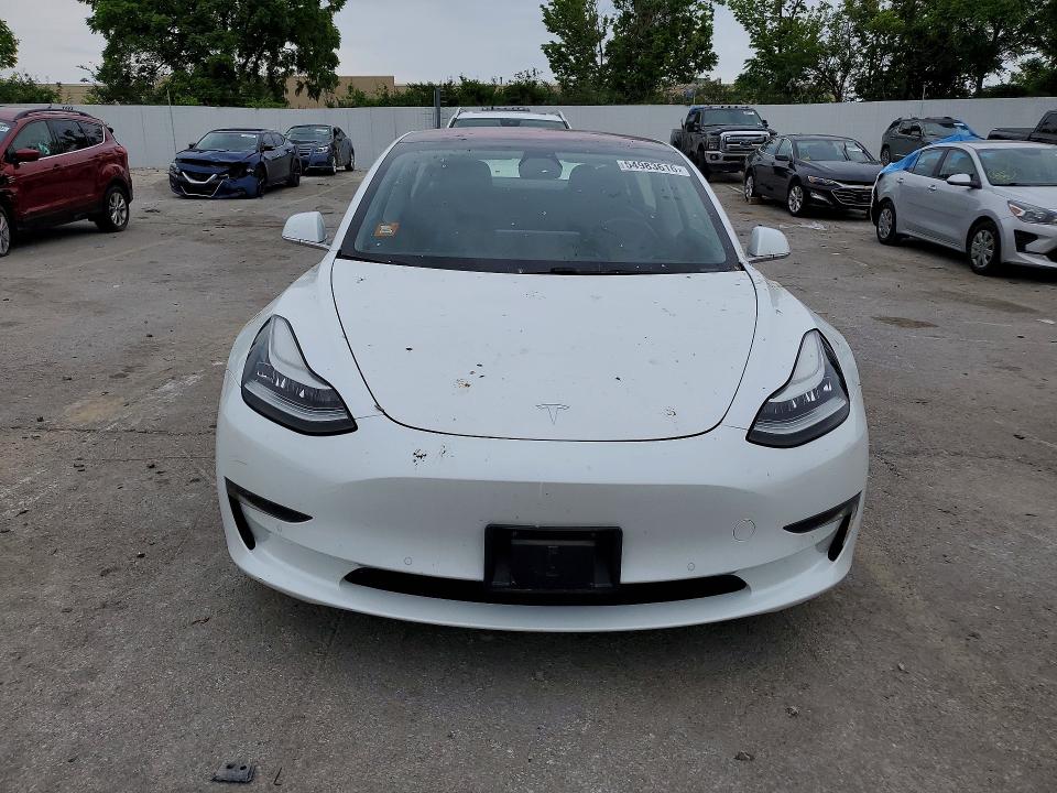 2018 Tesla Model 3 VIN 5YJ3E1EA4JF014833 COPART salvage auction — REAR END, Mo - Salvage Certificate Of Title, sold $4,700 on 2026-07-10 (photo 5)