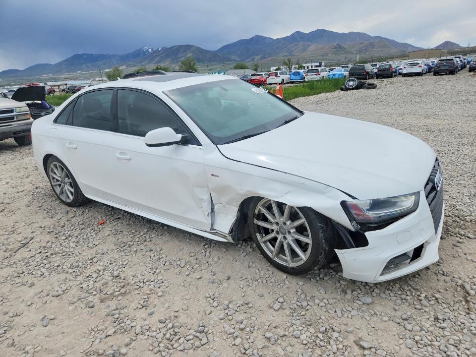 2016 Audi A4 VIN WAUAFAFL6GN002159 COPART salvage auction — FRONT END, Ut - Salvage Certificate, sold $1,100 on 2026-07-02 (photo 4)