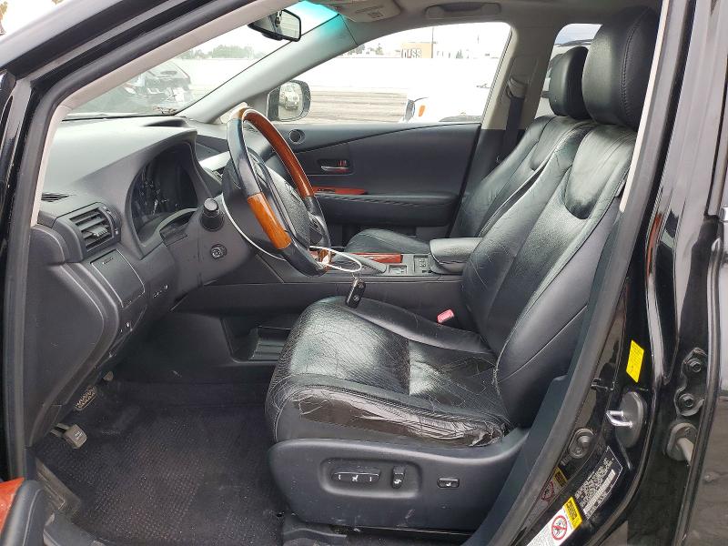 2010 Lexus Rx VIN JTJZB1BA1A2400732 COPART salvage auction — FRONT END, Ca - Salvage Certificate, sold $2,400 on 2026-07-17 (photo 7)