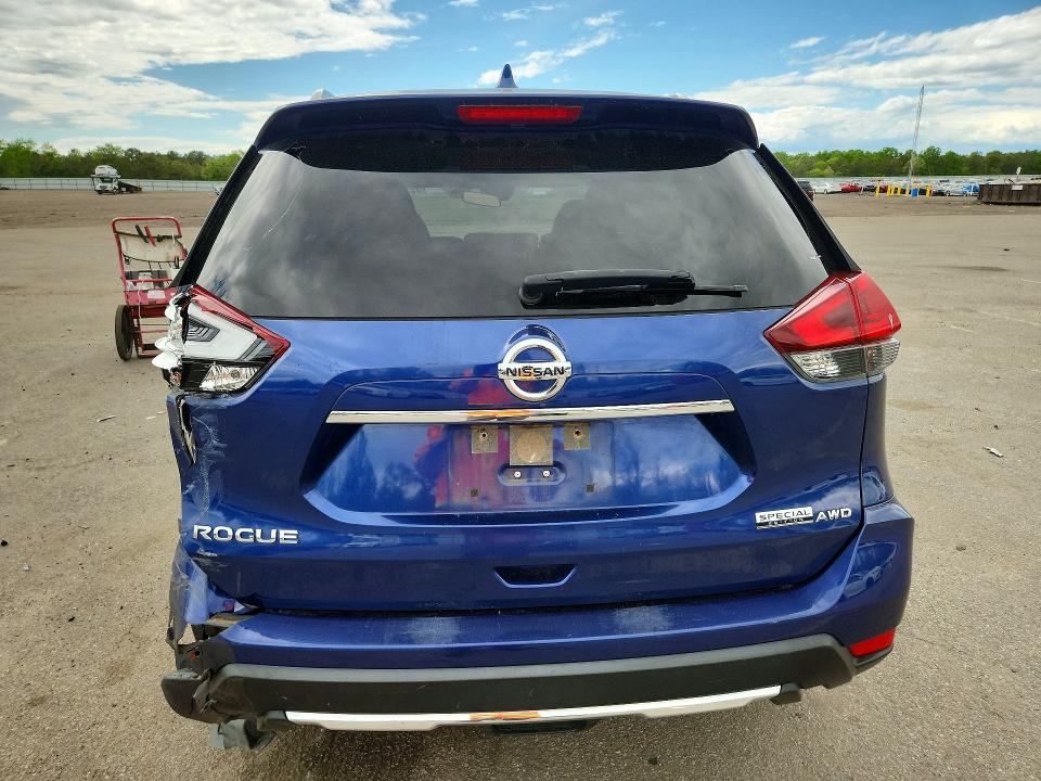 2020 Nissan Rogue VIN JN8AT2MV1LW107139 COPART salvage auction — REAR END, Ny - Mv-907A Salvage Certificate, sold $2,150 on 2026-07-22 (photo 6)