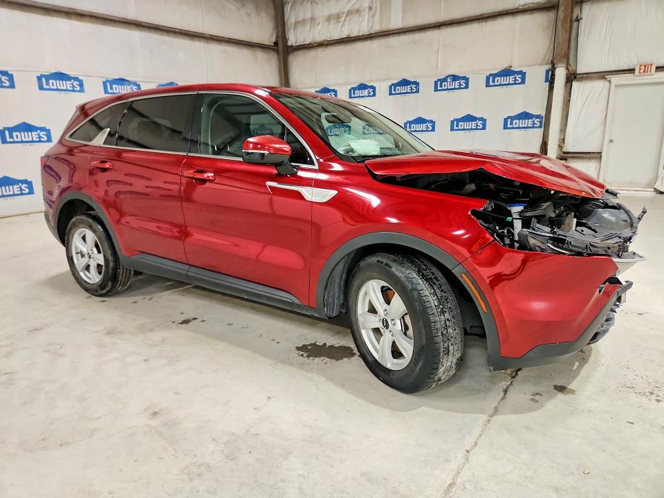 2023 Kia Sorento VIN 5XYRG4LCXPG204860 COPART salvage auction — FRONT END, Tn - Salvage Certificate, sold $3,750 on 2026-07-20 (photo 4)