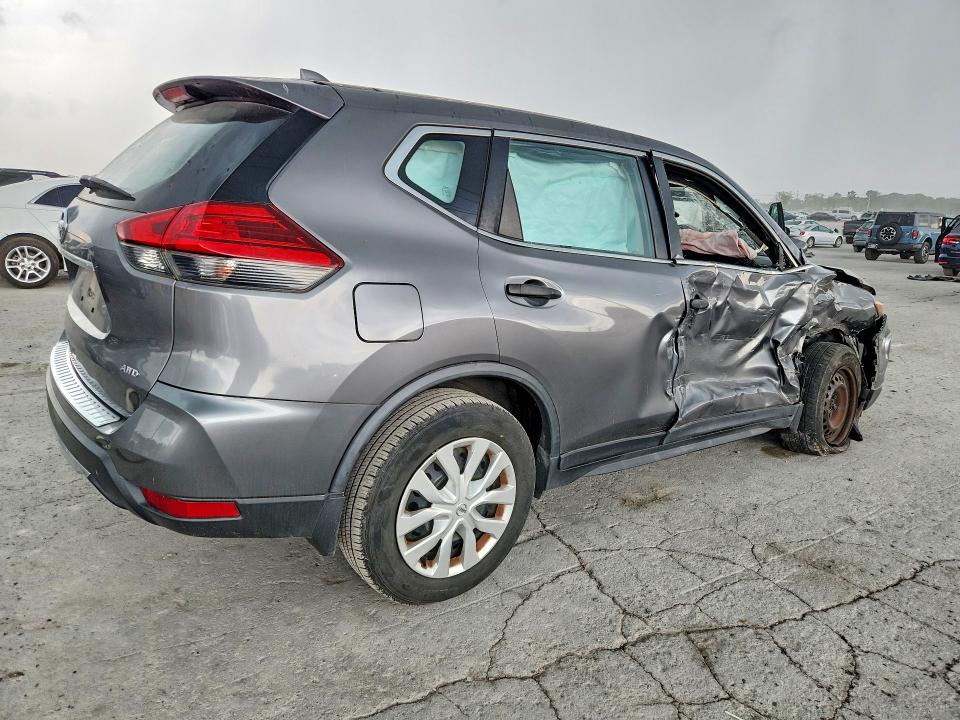 2017 Nissan Rogue VIN JN8AT2MV9HW023576 COPART salvage auction — SIDE, TN - SALVAGE CERTIFICATE, sold $175 on 2026-07-29 (photo 3)