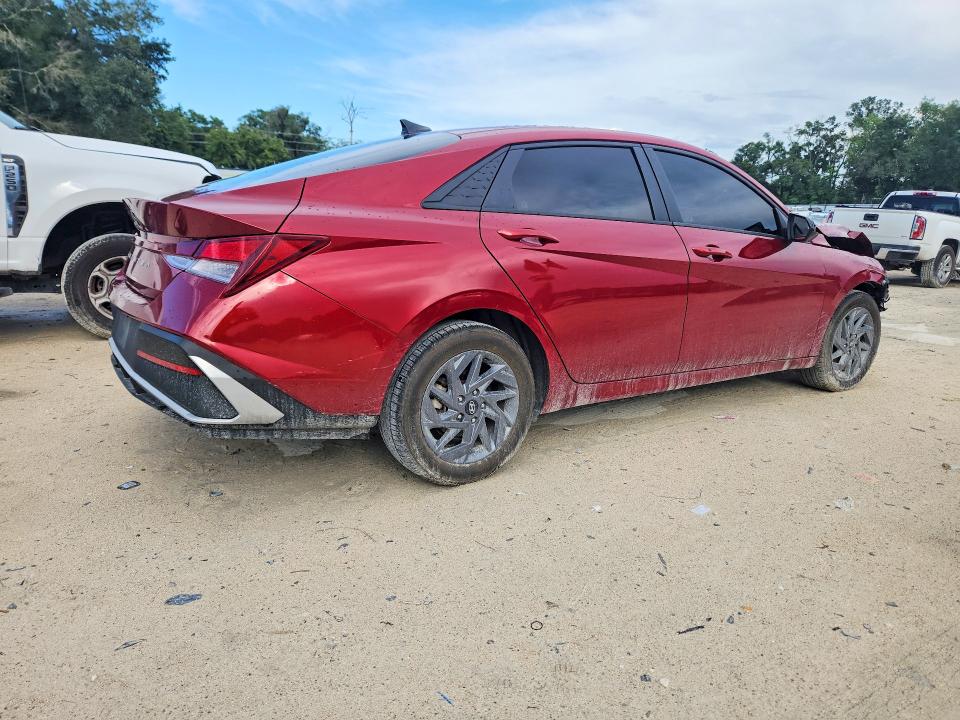 2024 Hyundai Elantra VIN KMHLM4DG1RU668665 COPART salvage auction — FRONT END, Fl - Certificate Of Destruction, sold $2,950 on 2026-07-07 (photo 3)