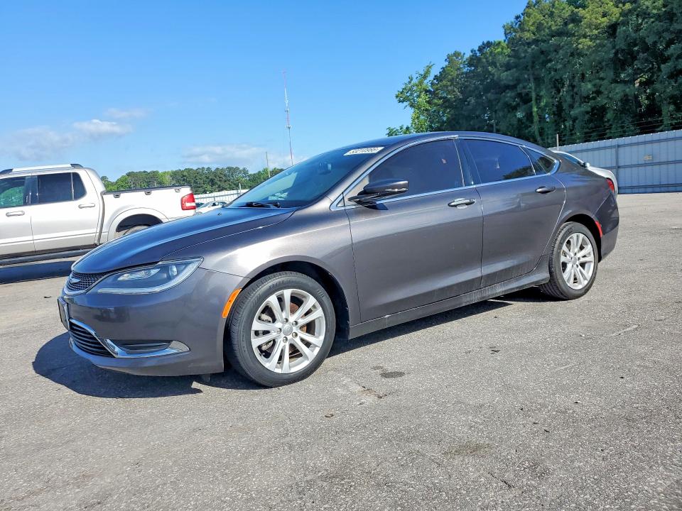 2015 Chrysler 200 VIN 1C3CCCABXFN726194 COPART salvage auction — SIDE, Nc - Salvage Certificate Of Title, sold $275 on 2026-07-09 (photo 1)