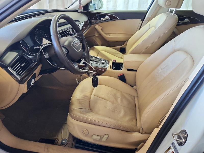 2013 Audi A6 VIN WAUGGAFC8DN047347 COPART salvage auction — FRONT END, Pa - Certificate Of Salvage, sold $575 on 2026-07-30 (photo 7)