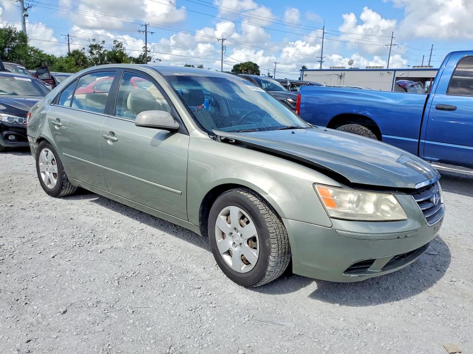 2009 Hyundai Sonata VIN 5NPET46C89H485641 COPART salvage auction — REAR END, Id - Salvage Certificate Of Title, sold $825 on 2026-07-31 (photo 4)