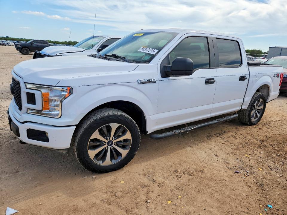 2019 Ford F-150 VIN 1FTEW1E56KKE92040 COPART salvage auction — MINOR DENT/SCRATCHES, Tx - Certificate Of Title, sold $10,700 on 2026-07-02 (photo 1)