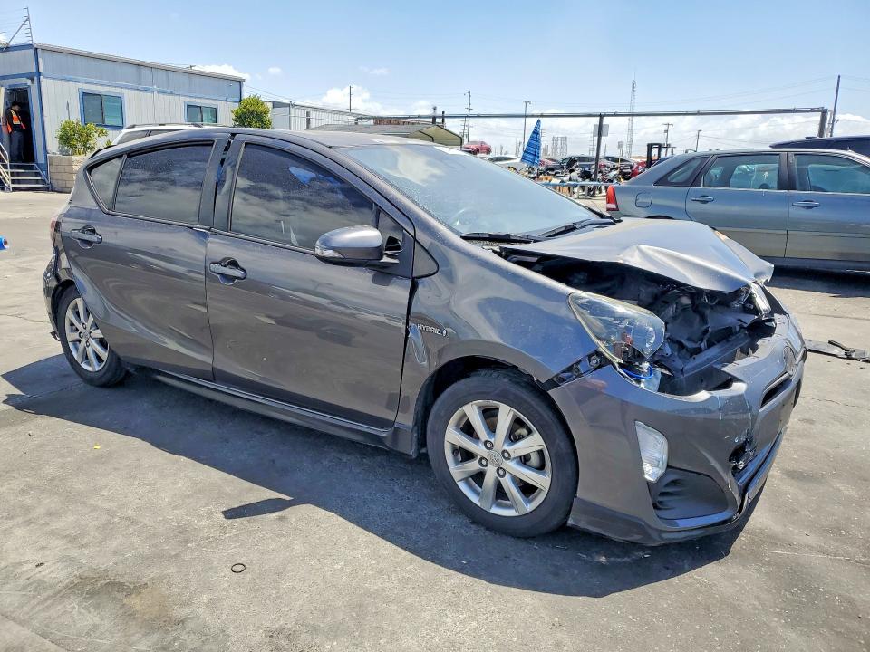 2017 Toyota Prius VIN JTDKDTB38H1591822 COPART salvage auction — FRONT END, Ca - Salvage Certificate, sold $1,250 on 2026-07-06 (photo 4)