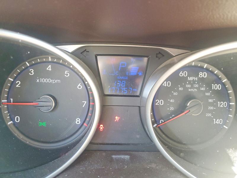 2013 Hyundai Tucson VIN KM8JU3AC8DU559860 COPART salvage auction — FRONT END, Ms - Cert Of Title-Salvaged, sold $1,850 on 2026-07-15 (photo 9)
