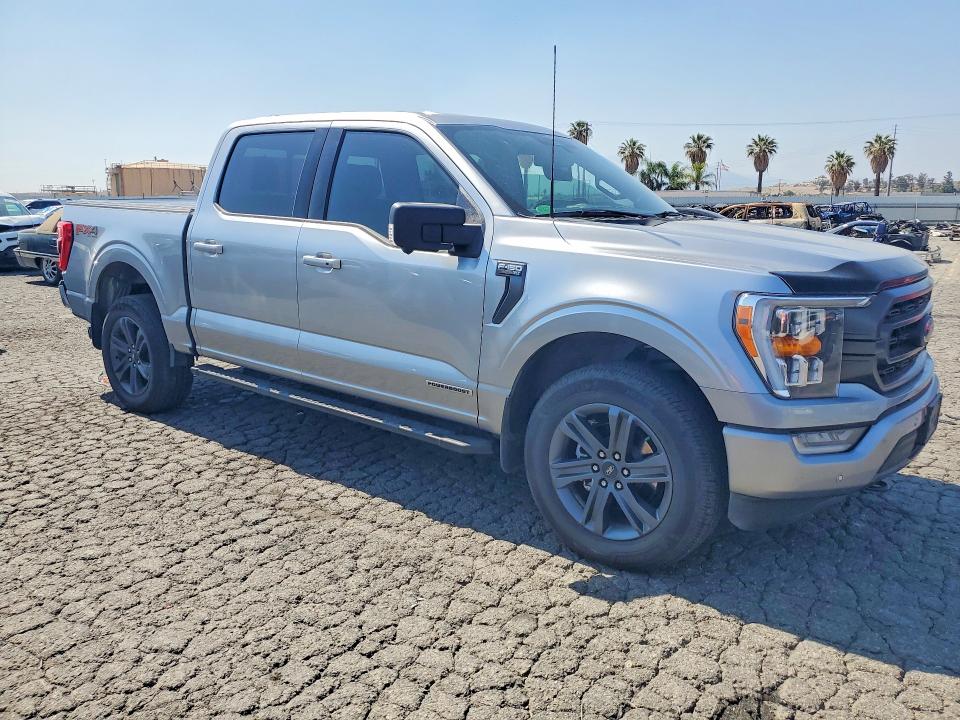 2023 Ford F-150 lightning VIN 1FTFW1ED3PFA04593 COPART salvage auction — REAR END, Mt - Salvage Certificate Of A Vehic, sold $19,400 on 2026-07-09 (photo 4)