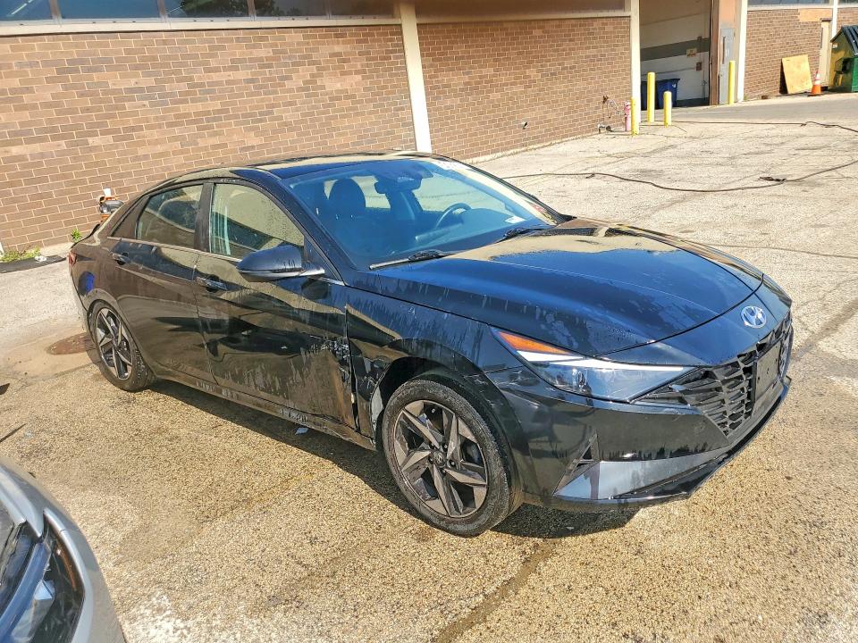 2023 Hyundai Elantra VIN KMHLP4AG0PU405981 COPART salvage auction — UNDERCARRIAGE, IL - CERTIFICATE OF TITLE, sold $275 on 2026-07-23 (photo 4)