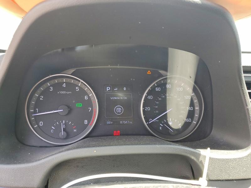 2017 Hyundai Elantra VIN KMHD84LF5HU174633 COPART salvage auction — REAR END, NC - SALVAGE CERTIFICATE OF TITLE, sold $2,250 on 2026-07-15 (photo 9)