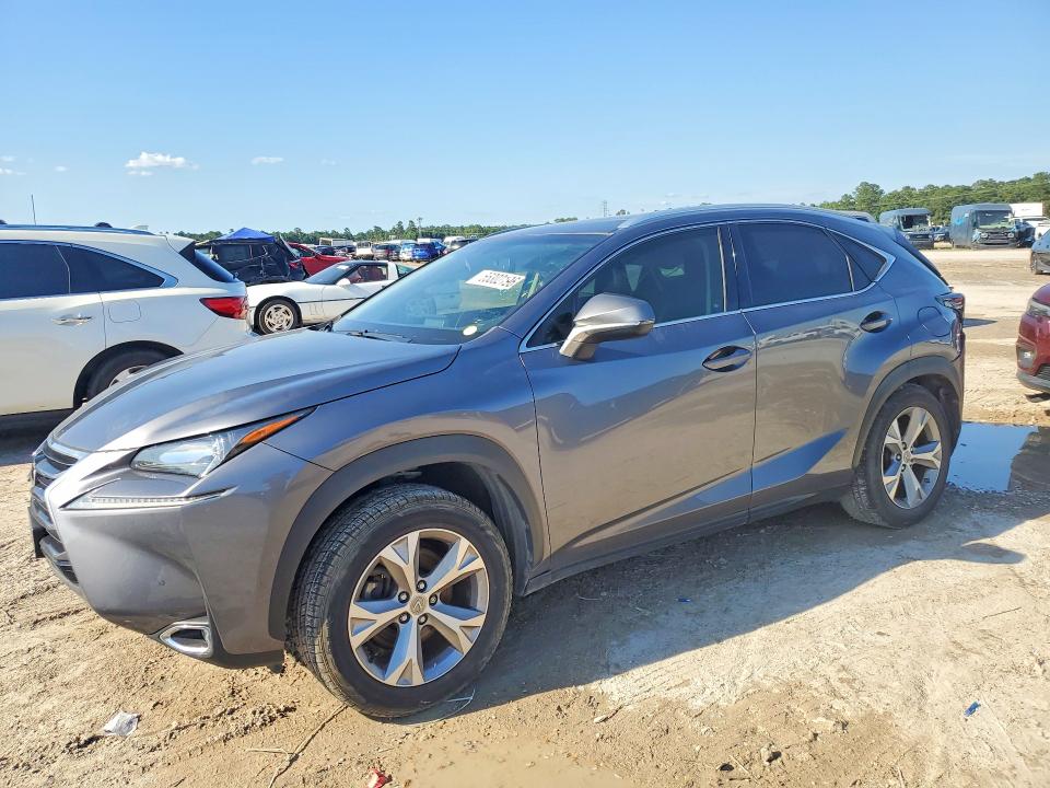 2017 Lexus Nx VIN JTJYARBZ2H2083198 COPART salvage auction — REAR END, Tx - Certificate Of Title, sold $8,900 on 2026-07-22 (photo 1)